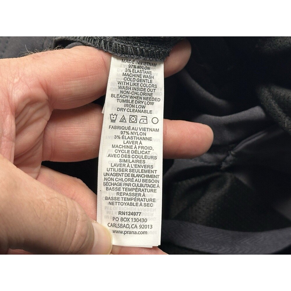 NWT Women's Prana Halle Pants Tall Size 0 x 36 Coal W4HATL11 - Picture 9 of 16